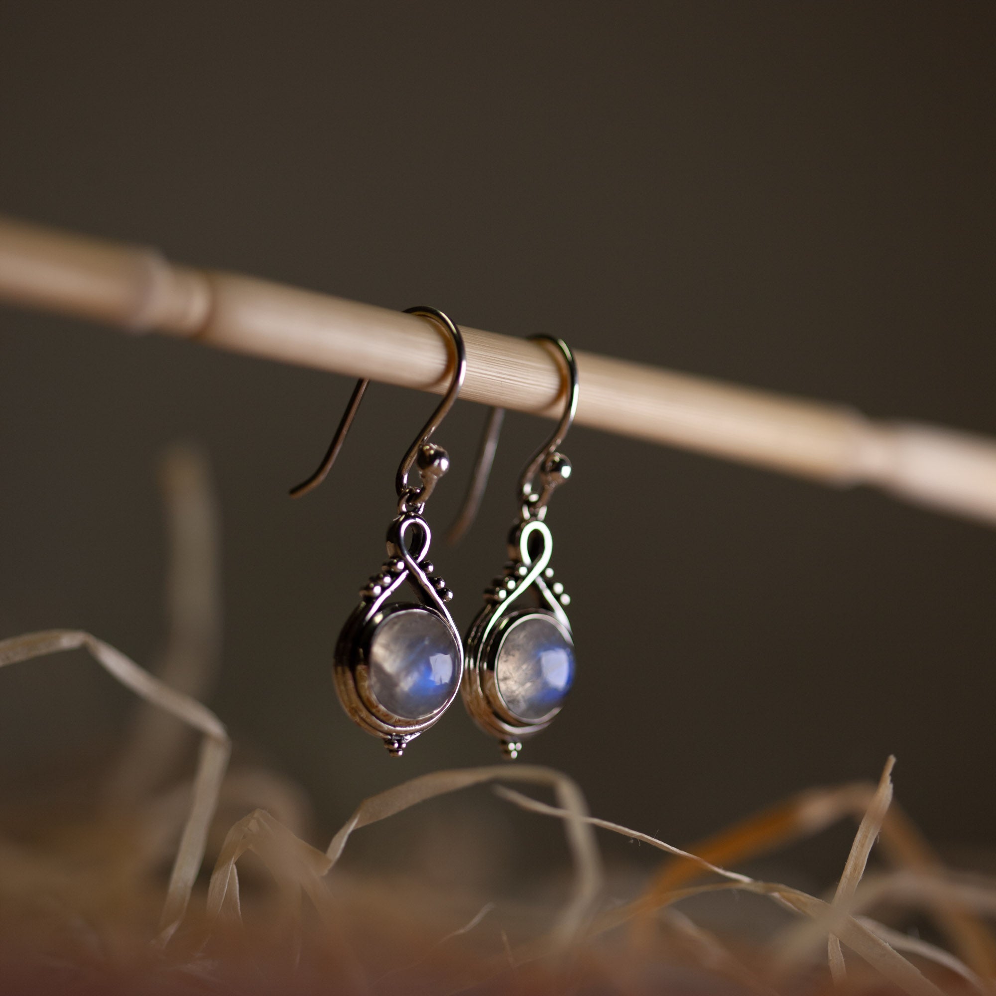 Armonía Moonstone Earring | Silver