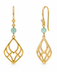 Avaé Amazonit Ohrringe | Gold