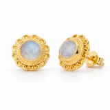 Avelia Mondstein Ohrstecker | Gold