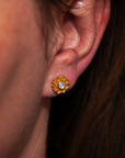 Azira Mondstein Ohrstecker | Gold