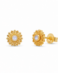 Azira Mondstein Ohrstecker | Gold