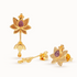 Cielo Amethyst Ohrstecker | Gold