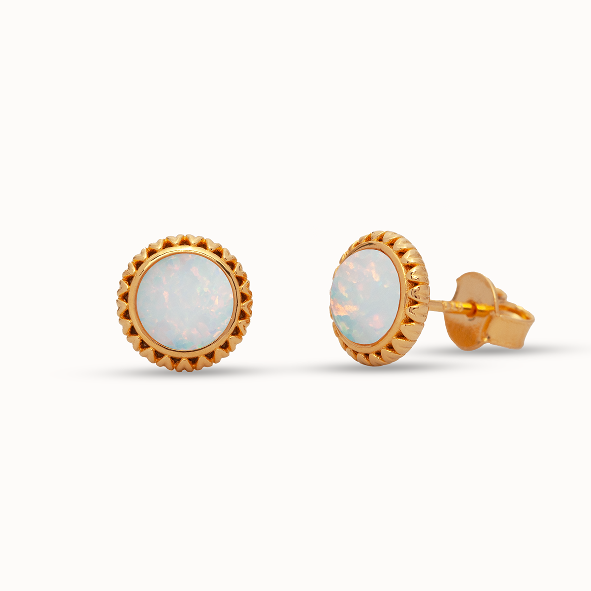 Ternura Opal Ohrstecker | Gold