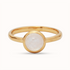 Eclipse Mondstein Ring | Gold