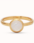 Eclipse Mondstein Ring | Gold