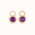 Alma de Loto Moonstone Earring | Silver