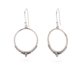 Circea Mondstein Ohrringe | Silber