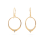 Circea Mondstein Ohrringe | Gold