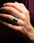 Destino Türkis Ring | Silber