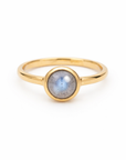 Eclipse Labradorit Ring | Gold