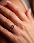 Eclipse Labradorit Ring | Gold