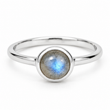 Eclipse Labradorit Ring | Silber