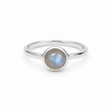 Eclipse Labradorit Ring | Silber