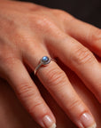 Eclipse Labradorit Ring | Silber
