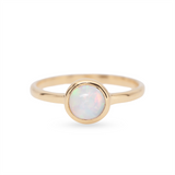 Eclipse Opal Ring | Gold
