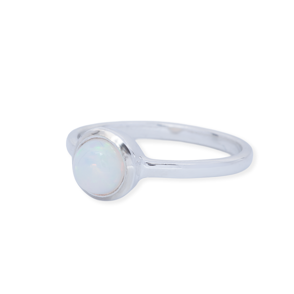 Eclipse Opal Ring | Silber