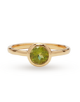 Eclipse Peridot Ring | Gold