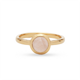 Eclipse Rosenquarz Ring | Gold