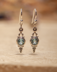 Encanto Moonstone Earring | Silver