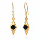 Encanto Onyx Ohrringe | Gold