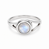 Eonia Mondstein Ring | Silber