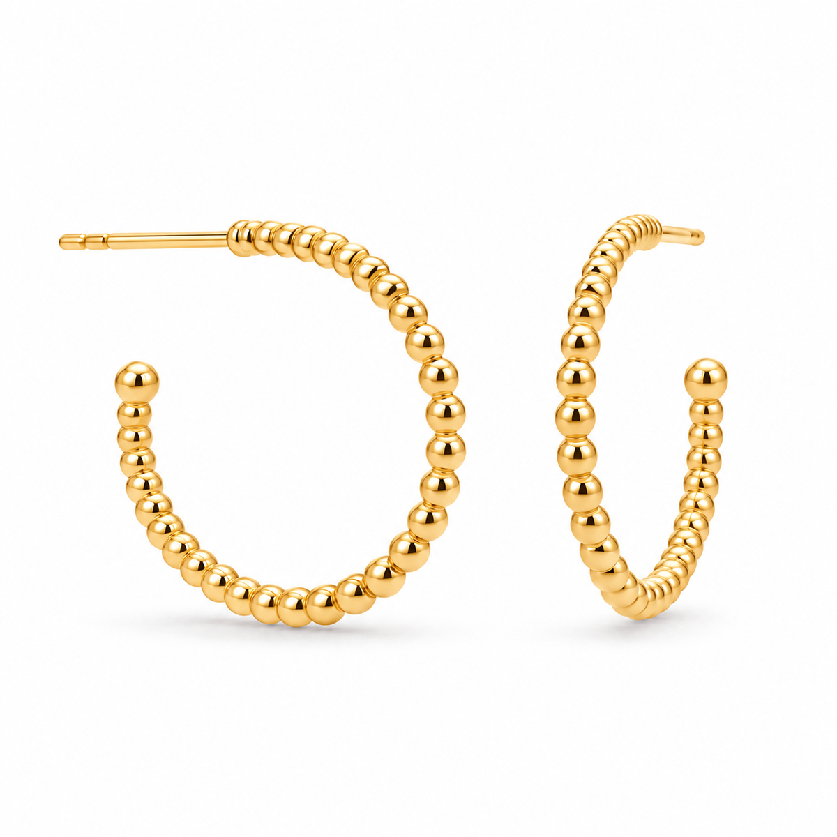 Espiral Grande Hoops | Gold