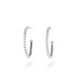 Espiral Grande Hoops | Silber