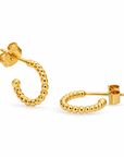 Espiral Hoops Ohrringe | Gold