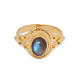 Esplendor Labradorit Ring | Gold