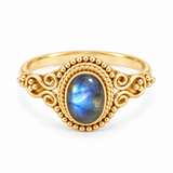 Esplendor Labradorit Ring | Gold