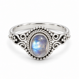 Esplendor Mondstein Ring | Silber