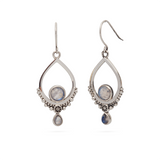 Eterno Moonstone Earring | Silver