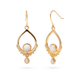 Eterno Moonstone Earring | Silver