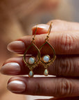 Eterno Opal Ohrringe | Gold