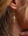 Eterno Opal Ohrringe | Gold