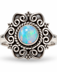Florencia Opal Ring | Silber