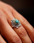 Florencia Türkis Ring | Silber