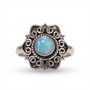 Florencia Opal Ring | Silber