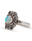 Florencia Opal Ring | Silber