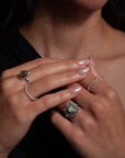 Florencia Opal Ring | Silber