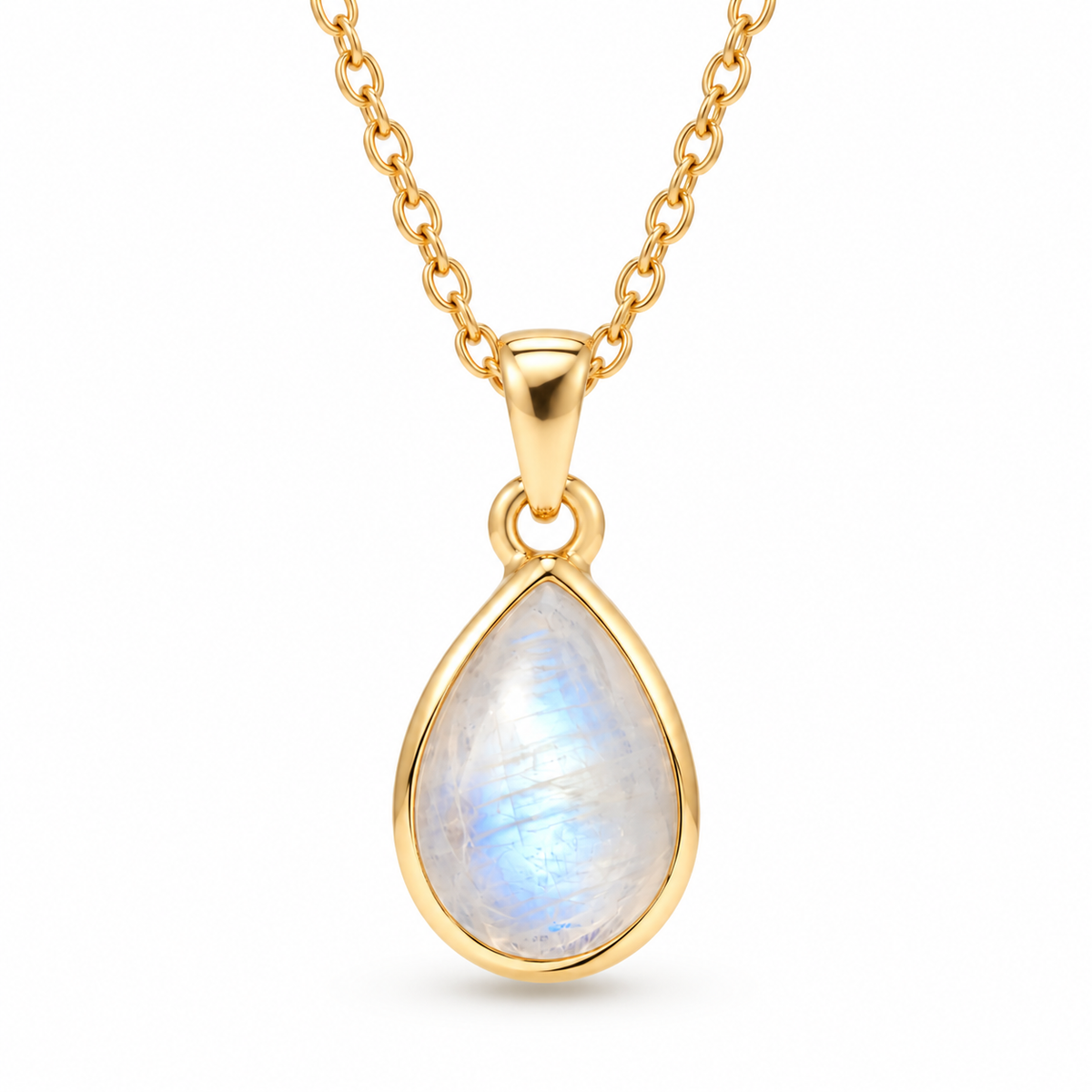Alma de Loto Moonstone Earring | Silver