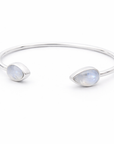 Alma de Loto Moonstone Earring | Silver