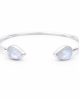 Alma de Loto Moonstone Earring | Silver