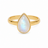Fluidez Mondstein Ring | Gold