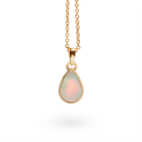 Fluidez Opal Anhänger | Gold