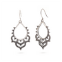 Alma de Loto Moonstone Earring | Silver