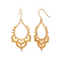 Alma de Loto Moonstone Earring | Silver