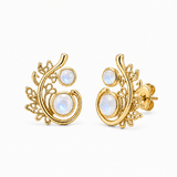 Lalea Mondstein Ohrstecker | Gold