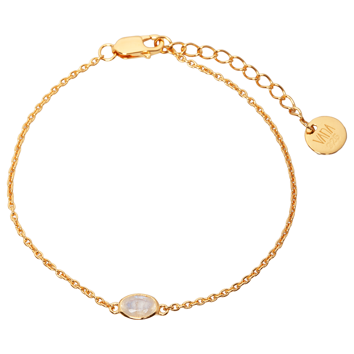Latido Mondstein Armband in Gold, Freisteller