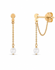 Lioris Mondstein Ohrstecker | Gold